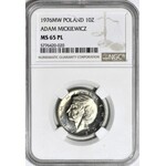 RR-, 10 złotych 1976 Adam Mickiewicz, rzadki w PROOFLIKE