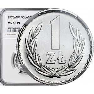 R-, 1 złoty 1975 PROOFLIKE