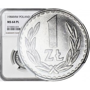 RR-, 1 złoty 1984 PROOFLIKE