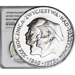 RR-, 200 złotych 1975, Faszyzm, stempel lustrzany