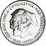 RR-, 200 złotych 1975, Faszyzm, stempel lustrzany