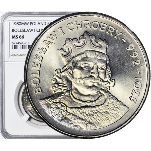 50 złotych 1980, Bolesław Chrobry, mennicze