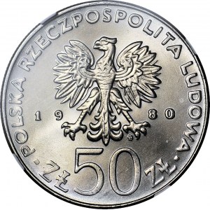 50 złotych 1980, Bolesław Chrobry, mennicze