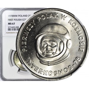 20 złotych 1978, Interkosmos, menniczy