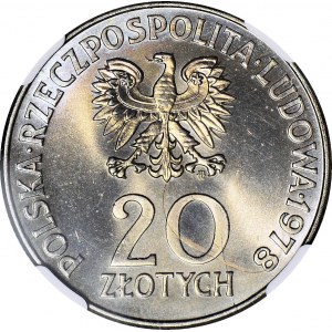 20 złotych 1978, Maria Konopnicka, mennicza