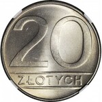 20 złotych 1988, nominał, menniczy