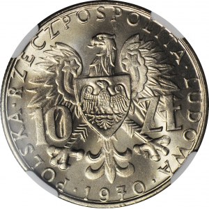 10 złotych 1970, Byliśmy- Jesteśmy- Będziemy, mennicze