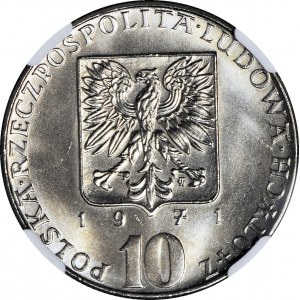 10 złotych 1971, FAO, mennicze