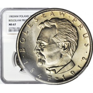 10 złotych 1983, Bolesław Prus, menniczy