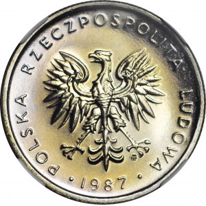 10 złotych 1987, nominał, menniczy