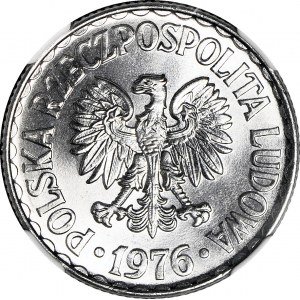 1 złoty 1976, mennicze