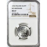 1 złoty 1976, mennicze