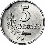 5 groszy 1971, mennicze