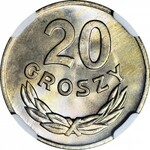 20 groszy 1949, miedzionikiel, mennicze