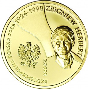 200 złotych 2008, Zbigniew Herbert