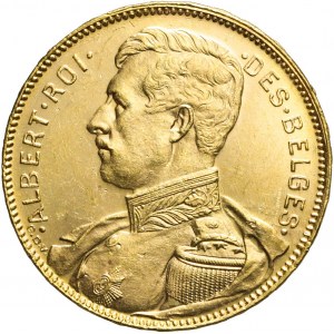 Belgia, Albert I, 20 franków 1914