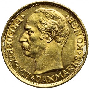 Dania, 10 Koron 1908, Fryderyk VIII