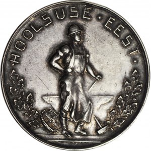 R-, Estonia, Medal - Estońskie Towarzystwo Rolnicze w Tartu 1920