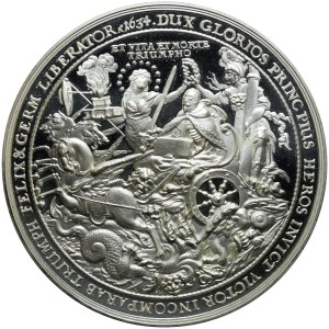 Szwecja, Replika Medalu Sebastiana Dadlera z 1634 na pamiątkę śmierci Gustawa Adolfa