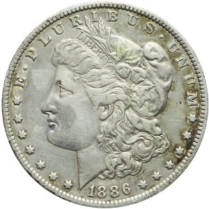 Stany Zjednoczone Ameryki (USA), 1 dolar 1886 O, Nowy Orlean, typ Morgan