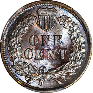 Stany Zjednoczone Ameryki (USA), 1 cent 1893, typ Indian Head, menniczy