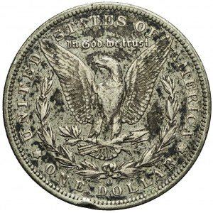 Stany Zjednoczone Ameryki (USA), 1 dolar 1896, Nowy Orlean, typ Morgan, dosyć rzadki