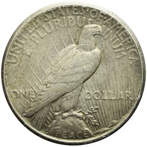 Stany Zjednoczone Ameryki (USA), 1 dolar 1927,Filadelfia, typ Peace, rzadki