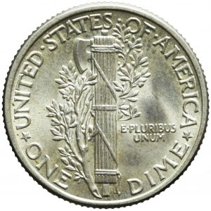Stany Zjednoczone Ameryki (USA), 10 centów 1939, Filadelfia, piękne