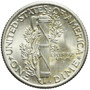 Stany Zjednoczone Ameryki (USA), 10 centów 1941, Filadelfia, piękne