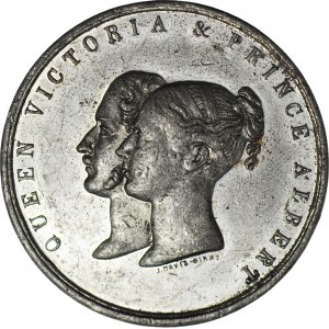 R-, Wielka Brytania, Królowa Wiktoria i Książę Albert, Medal 19 VII 1843, wodowanie SS Great Britain