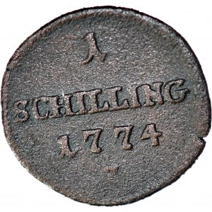 Zabór austriacki, Szeląg 1774, Smolnik, R2