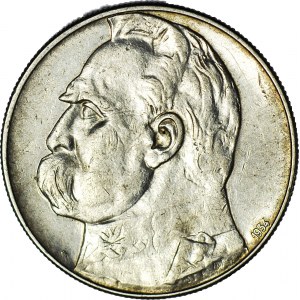 10 złotych 1934, Piłsudski, ORZEŁ STRZELECKI