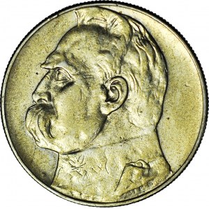 10 złotych 1935, Piłsudski