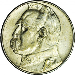 10 złotych 1937, Piłsudski, rzadszy rocznik