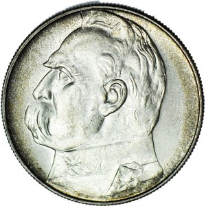 10 złotych 1939, Piłsudski, menniczy