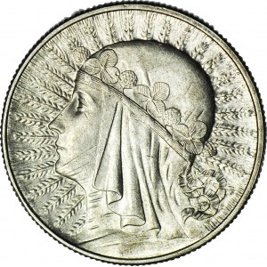 5 złotych 1932, Głowa, Londyn, mennicza