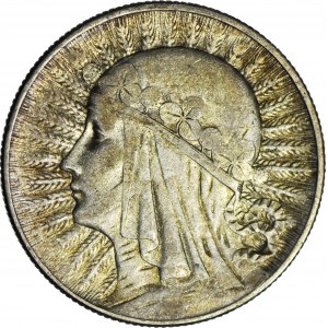 5 złotych 1933, Głowa