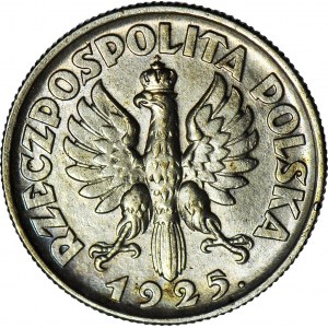 1 złoty 1925 Żniwiarka (Londyn), mennicza