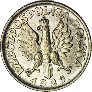 1 złoty 1925 Żniwiarka (Londyn), mennicza