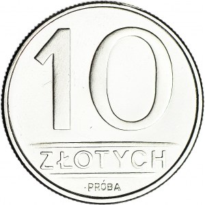 10 złotych 1984, PRÓBA nikiel