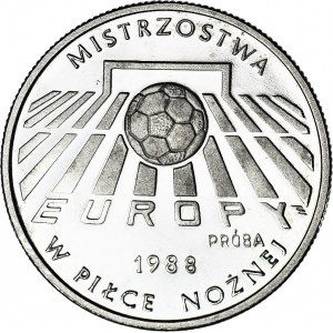 200 złotych 1987, PRÓBA, nikiel, ME w Piłce Nożnej 1988