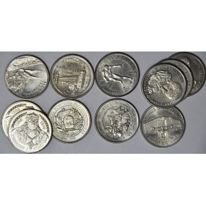 Zestaw 11 szt. monet 20.000 zł 1993 i 1994