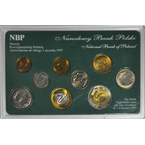 III RP, Zestaw monet obiegowych podenominacyjnych (w tym rzadkie)