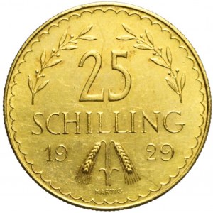 Austria, Republika, 25 szylingów 1929