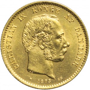 Dania, 20 Koron 1873, Christian IX, mennicze