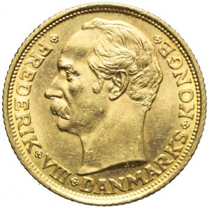 Dania, Fryderyk VIII, 10 Koron 1908