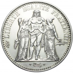 Francja, V Republika, 10 franków 1965, Herkules