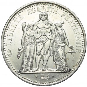 Francja, V Republika, 10 franków 1967, Herkules