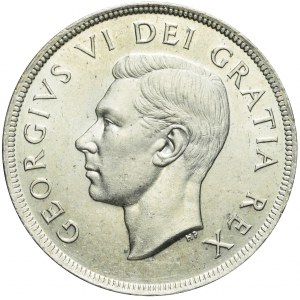 Kanada, Jerzy VI, 1 dolar 1949, Przyłączenie Nowej Funlandii, piękny