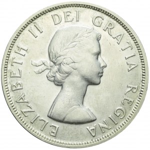 Kanada, Elżbieta II, 1 dolar 1957